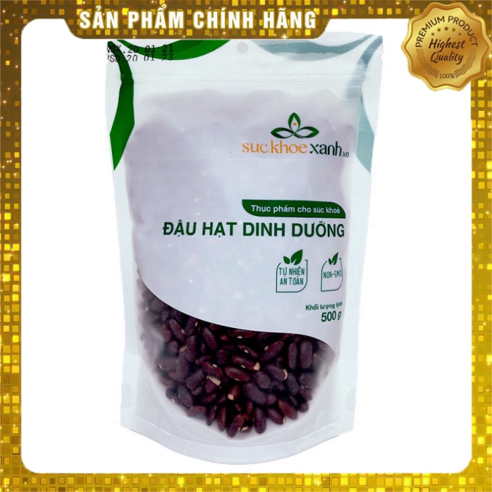 Đậu Đỏ Tây Kidney Beans 500g *FREESHIP* Đậu Đỏ Hữu Cơ Dard Red Kidney Hỗ Trợ Ngăn Ngừa Giảm Mụn