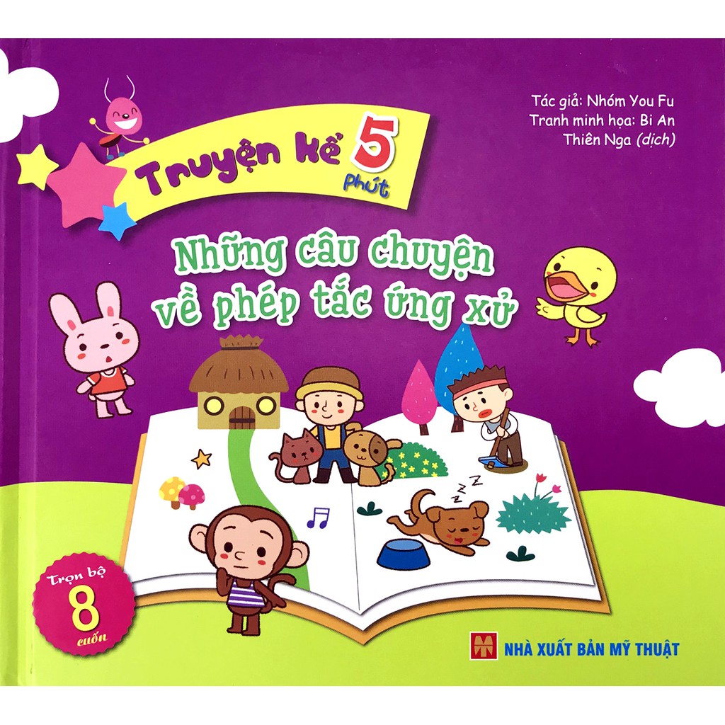 Sách Truyện kể 5 phút Những câu chuyện vui vẻ (Lẻ tùy chọn 8 cuốn) | BigBuy360 - bigbuy360.vn