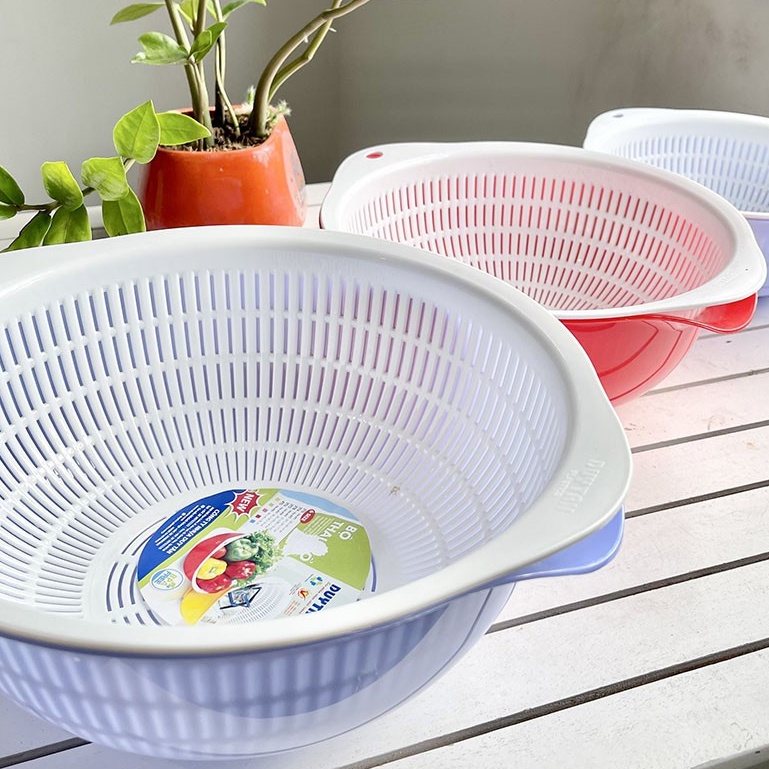 combo 4 bộ rổ thau 2T, 2T4, 2T8, 3T2 duy tân