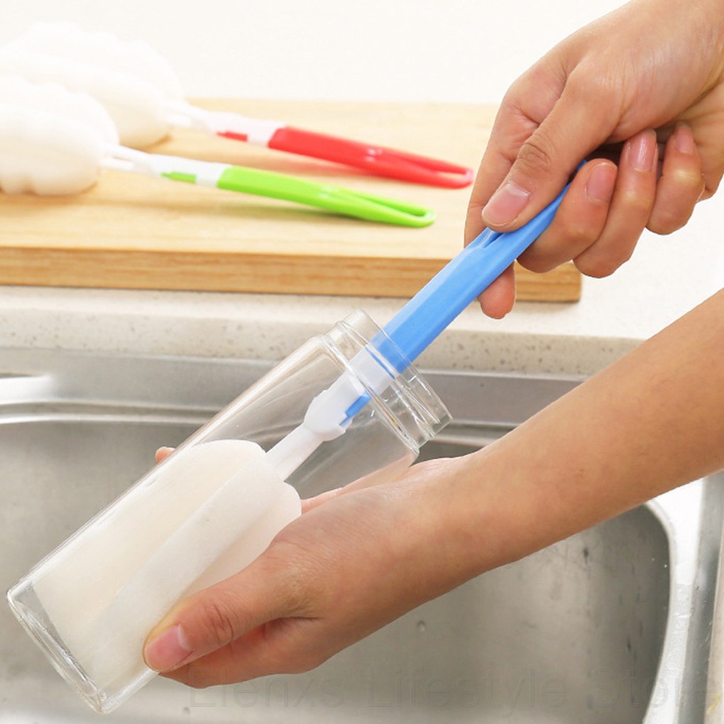 Cọ Rửa Ly Có Tay Cầm Dài Tiện Lợi