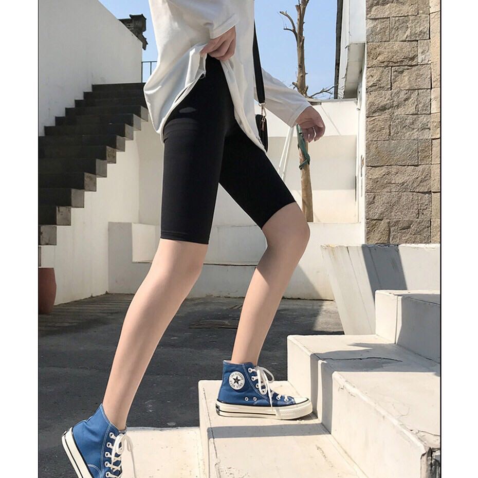 Quần legging lửng cạp chun vải cao cấp co giãn loại 1 dày dặn tốt  thun ngố nữ dáng ôm Xuất Hàn 2021 | WebRaoVat - webraovat.net.vn