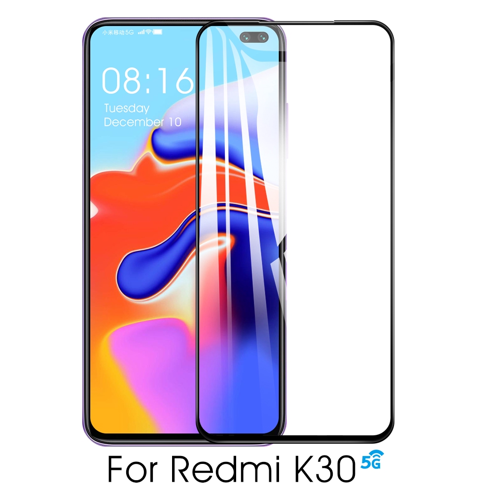 Kính cường lực bảo vệ toàn màn hình 9H cho Xiaomi CC9E Redmi K30 K20 Mi9 Note 8 Pro UMIDIGI F1 A5 PRO