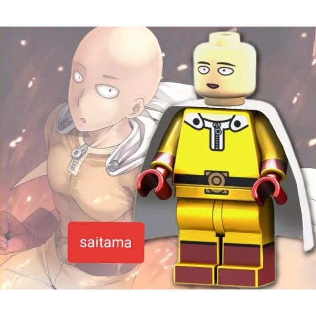 MÔ HÌNH [LEGO] SAITAMA THÁNH PHỒNG TÔM (LEGO ONE PUNCH MAN)