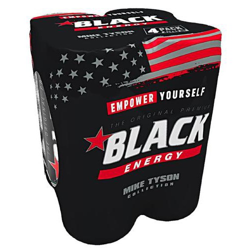 Nước Tăng Lực Mike Tyson The Original Premium Black Energy Ba Lan, lon 250ml | BigBuy360 - bigbuy360.vn