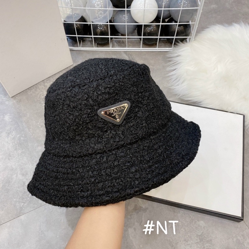Nón bucket Prada