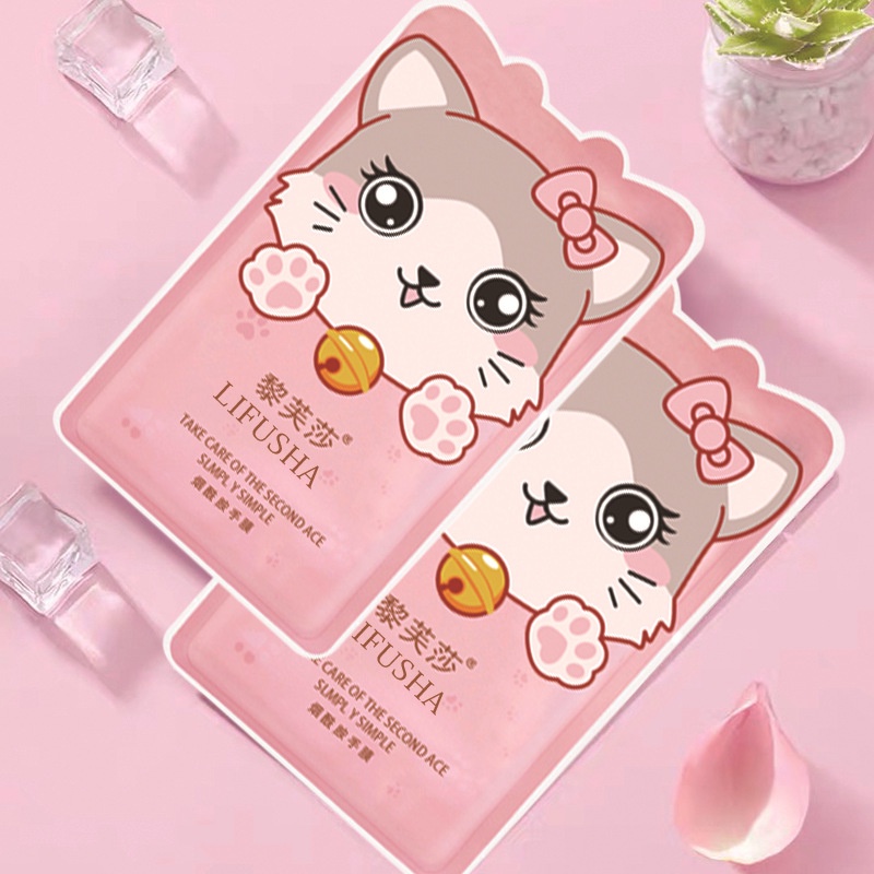 Mặt Nạ Dưỡng Ẩm Da Tay Chiết Xuất Chân Mèo Lifusha