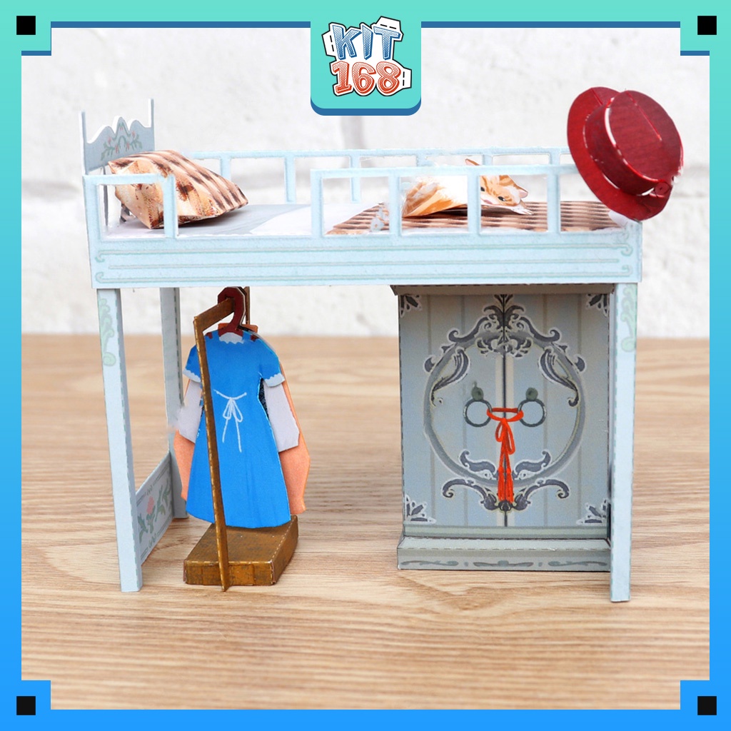 Mô hình giấy kiến trúc Nhà nhỏ xinh xinh ver 3