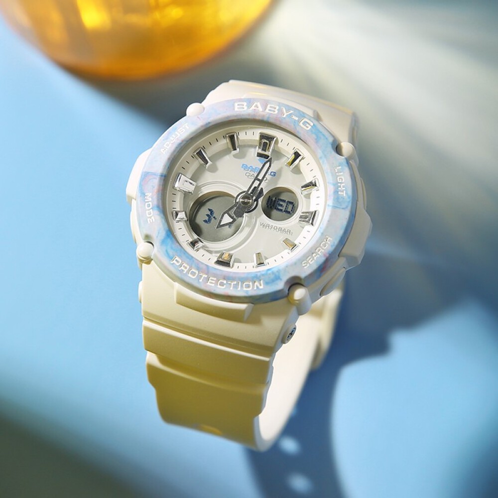 Đồng hồ nữ dây nhựa Casio Baby-G chính hãng Anh Khuê BGA-270M-7ADR
