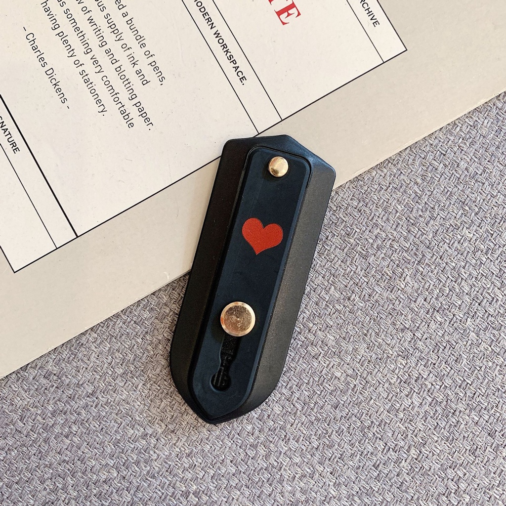 Giá Đỡ Điện Thoại Hình Vuông Màu Trơn Phong Cách Hàn Quốc