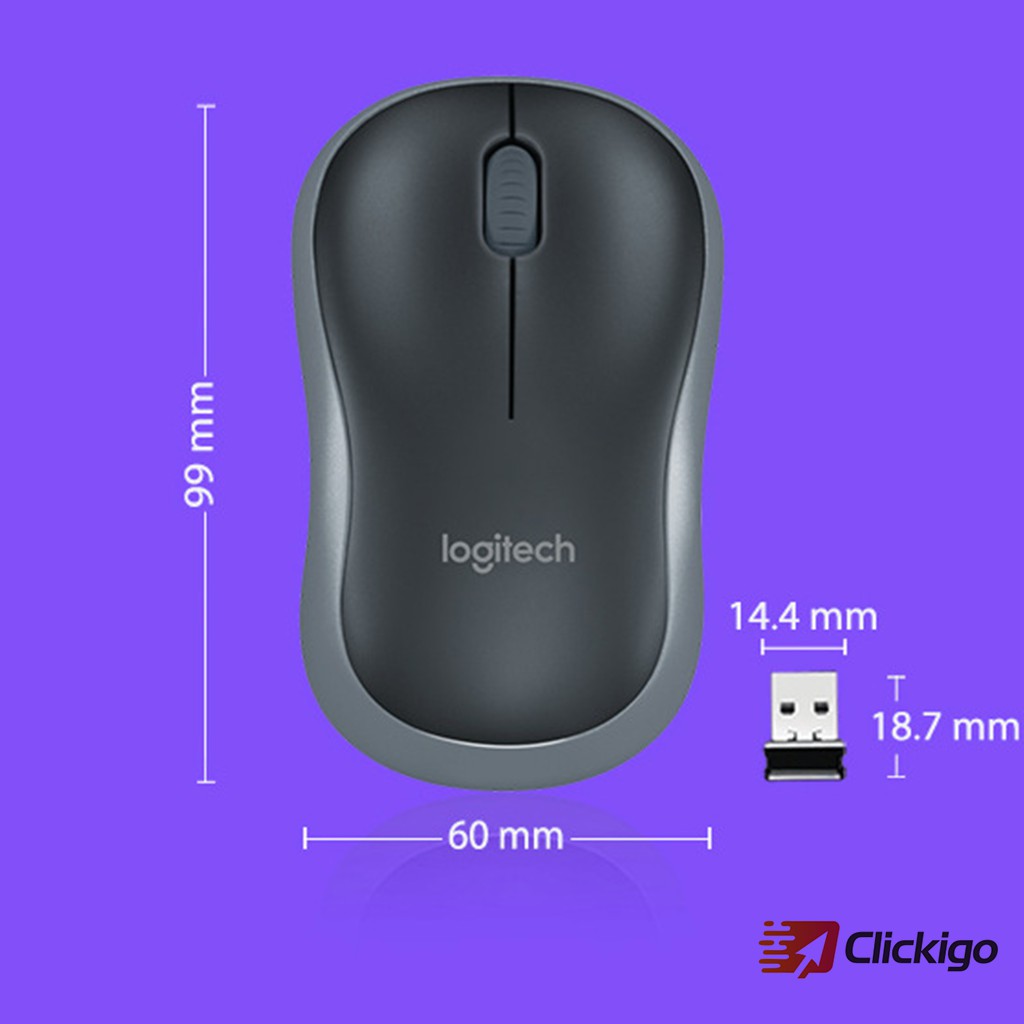 Chuột không dây logitech m220 không tiếng ồn ( Tặng pin chuột ) | WebRaoVat - webraovat.net.vn