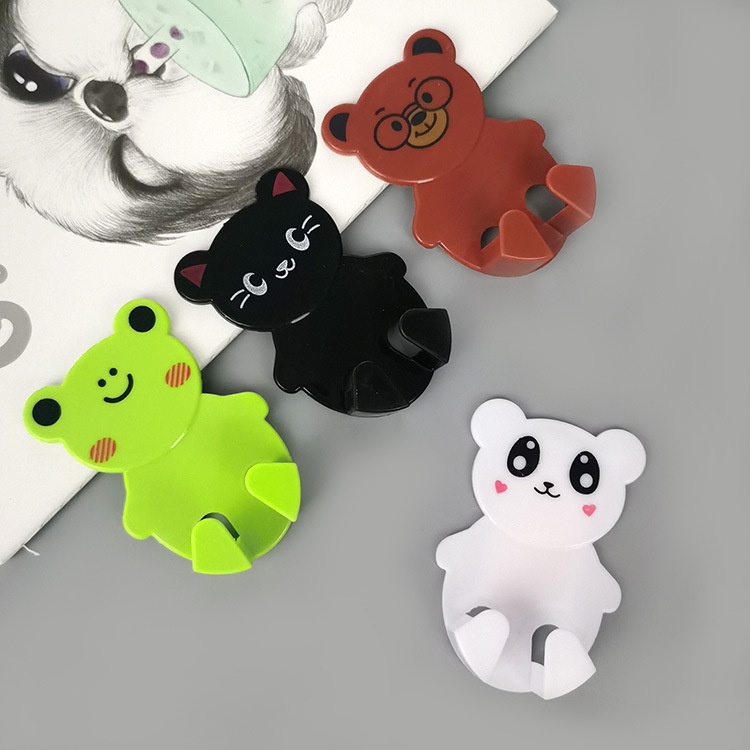 Móc dán treo tường treo phích cắm hình hoạt hình động vật xinh xắn