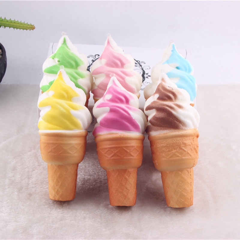 10cm Ice Cream Simulation Cake Slow Rising Cellphone Straps Bread Toys