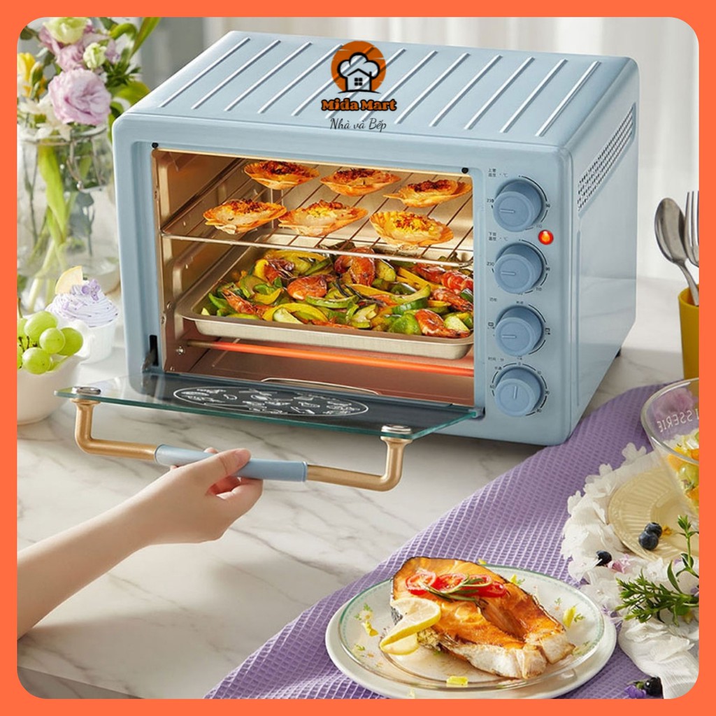 🔥 LÒ NƯỚNG ĐA CHỨC NĂNG BEAR 20L CHÍNH HÃNG DKX-C20D1 BẢO HÀNH 6 THÁNG 🔥