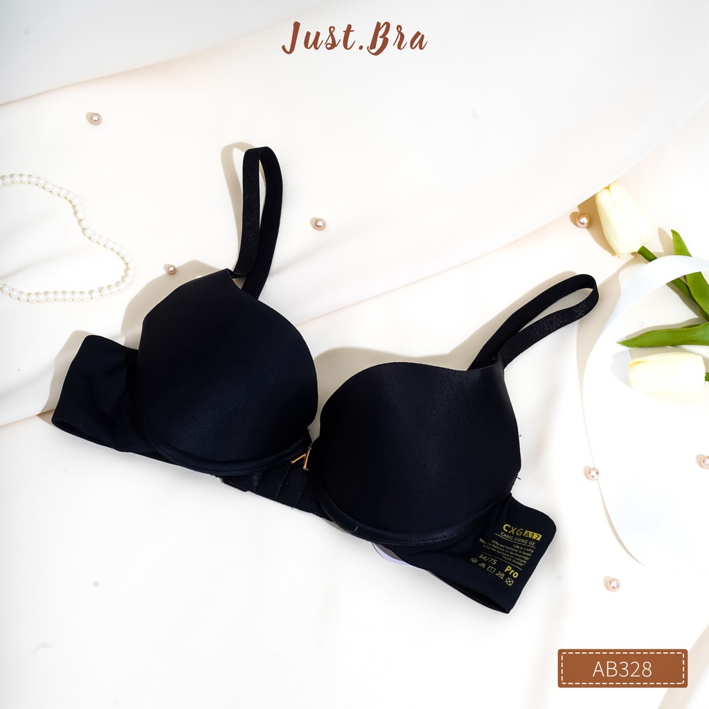 Áo ngực có gọng Just Bra mút vừa nâng ngực tự nhiên gom ngực tốt AB328