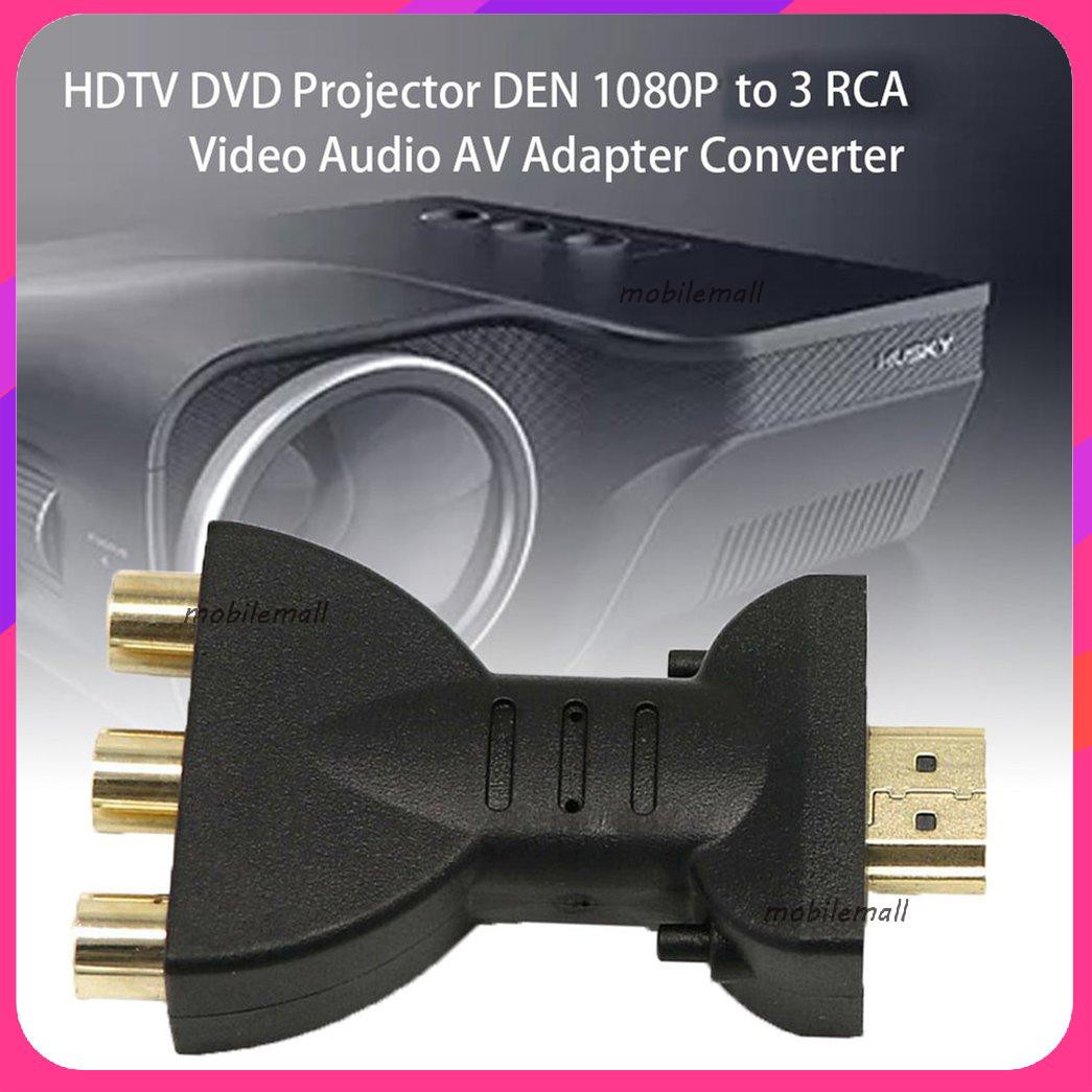 Bộ Chuyển Đổi 1080p Hdmi-Compatible Sang 3 Rca Av