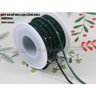 Combo hạt cườm, hạt đá, dây hạt đá đính kết
