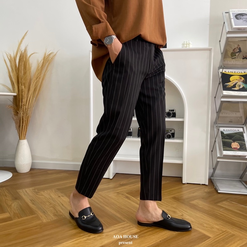 Quần Tây Sọc - Kaki Pant (Liti)
