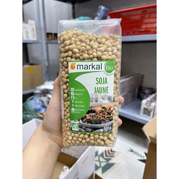 Đậu Nành Hữu Cơ Markal Organic SoyBeans, 500g