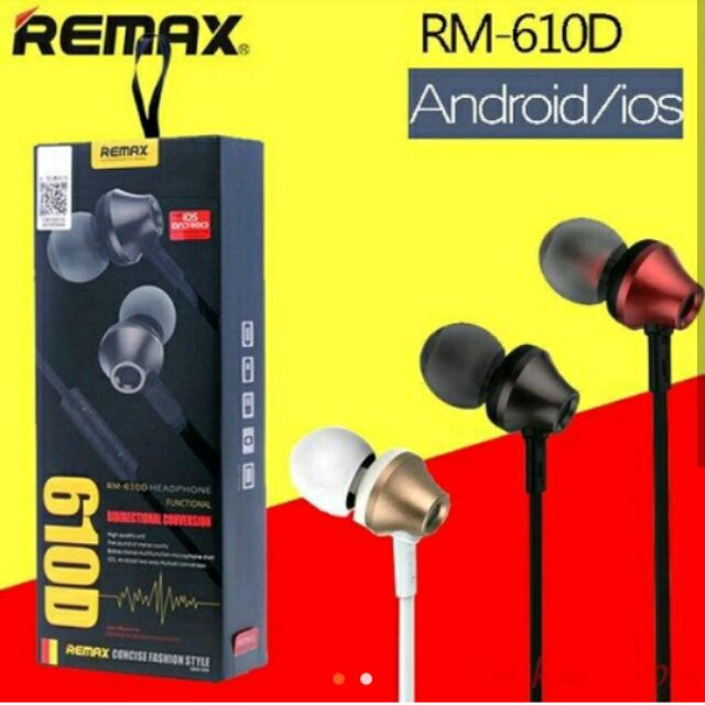 Tai nghe remax 610D