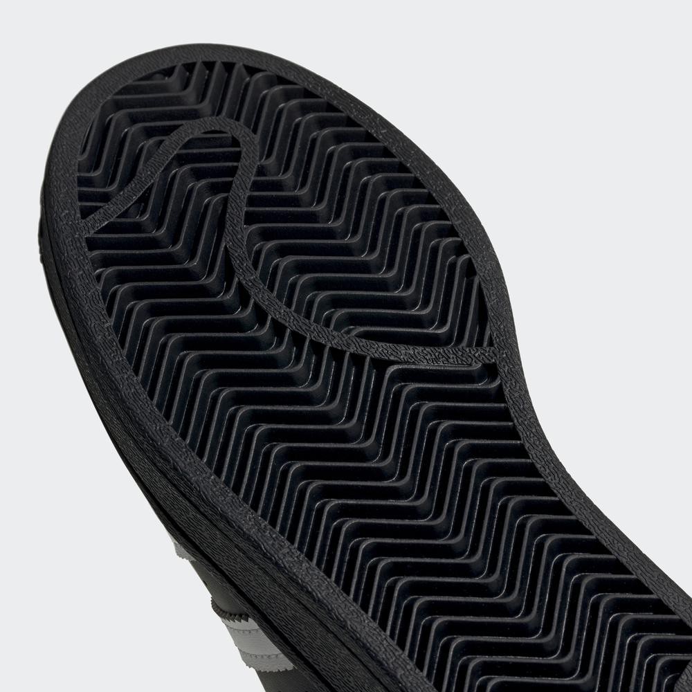 Giày adidas ORIGINALS Unisex trẻ em Giày Superstar Màu đen EF5398