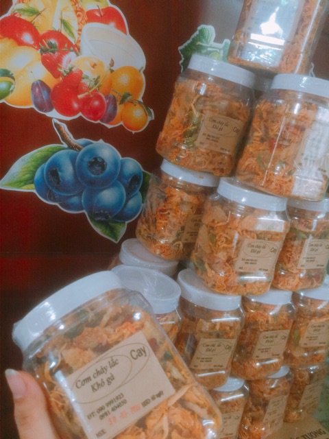 Cơm Cháy lắc Khô Gà Lá Chanh | BigBuy360 - bigbuy360.vn