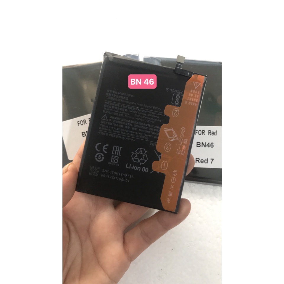 Pin Xiaomi Redmi 7 / BN46 / pin Zin dung lượng 3900/4000mAh