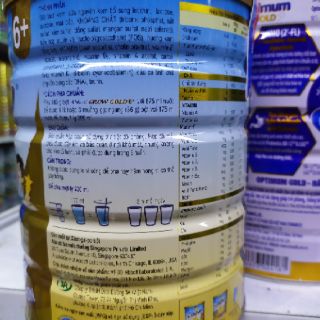 Sữa Abbott Grow Gold 6+ 900g