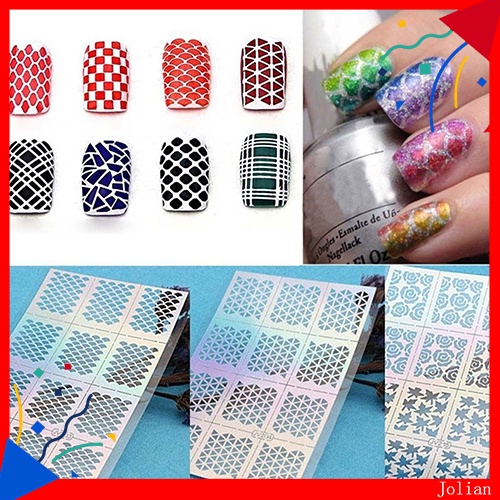 Khuôn dập trang trí móng tay kích thước 7.5cm x 13cm tiện lợi