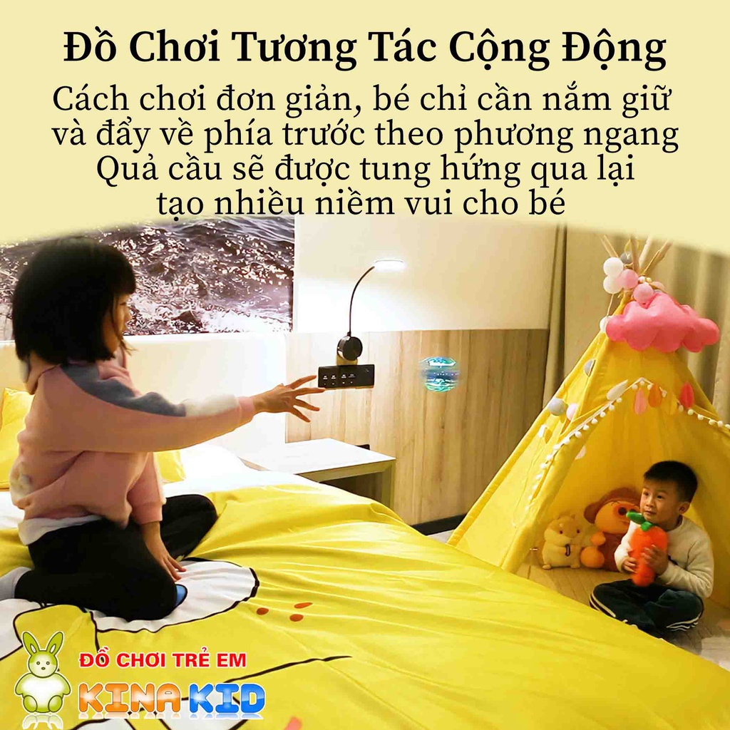 [Mã LIFE0503TOYS1 giảm 10% đơn 150k] Bóng Ma Thuật UFO, Con Quay Bay Hình Quả Cầu Flying Spinner