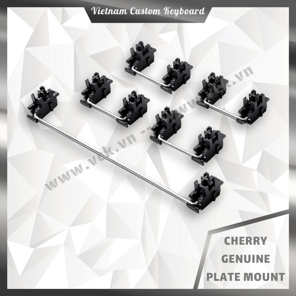 20 Loại Stab Bàn Phím Cơ | Cherry/Gateron/Durock/Everglide | Snap-in/Screw-in | PCB Mount/Plate Mount | Keyboard.vn