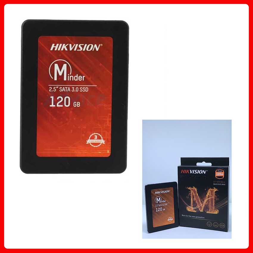 Ổ Cứng SSD HIKVISION Minder 120GB 2.5″ SATA 3