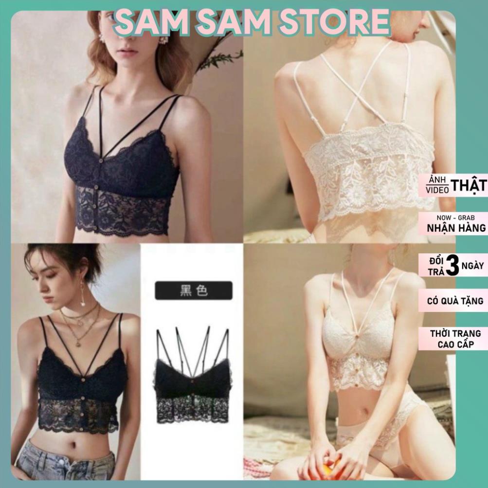 Áo Lót Nữ. Áo Ngực Bra Ren Có Mút Độn Nâng Ngực Sey