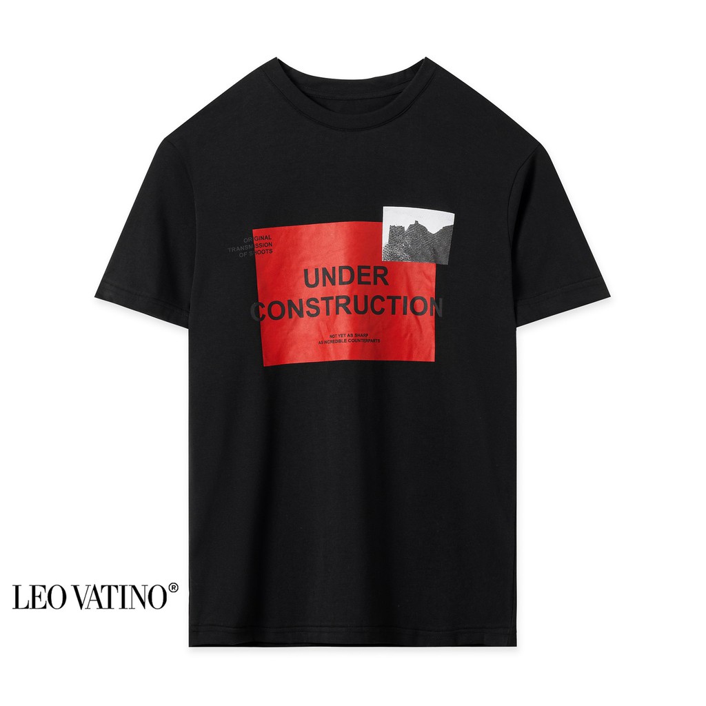 Áo thun nam cổ tròn GRAPHIC in cao cấp vải Cotton xuất xịn,chuẩn form,trẻ trung, năng động APGP06 - Leo Vatino | BigBuy360 - bigbuy360.vn