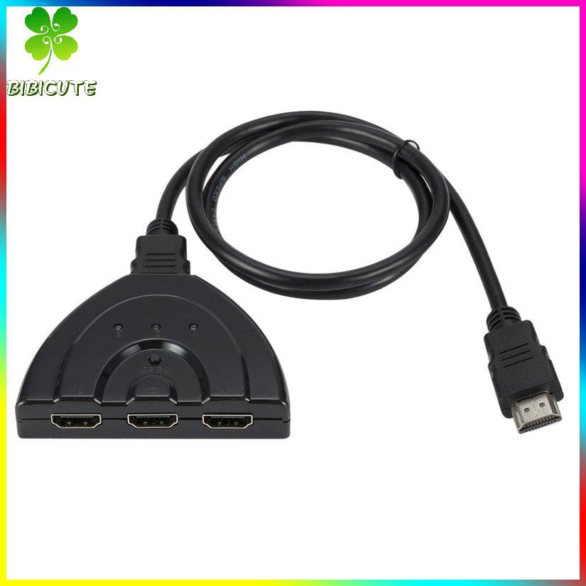 [Fast delivery]3 IN 1 OUT 1080P Hub V1.3B HDMI-compatible Splitter Cable For HDTV XBOX PS3