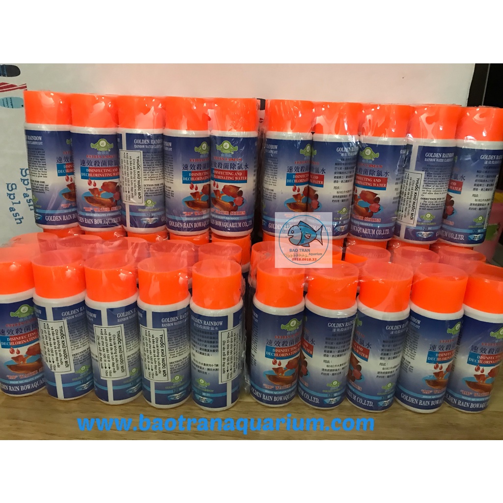 Thuốc khử Clo Golden Ranbow 125ml