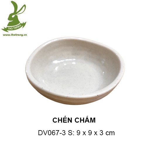 Tổng hợp Chén chấm màu nâu Srithai Superware