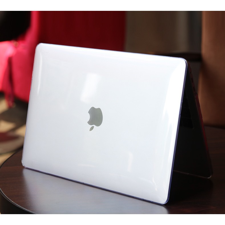 Ốp Macbook ,Case Macbook Air 13&quot;  ( 2018 - 2020)  trong suốt (Tặng kèm Nút chống bụi + bộ chống gãy dây sạc  )