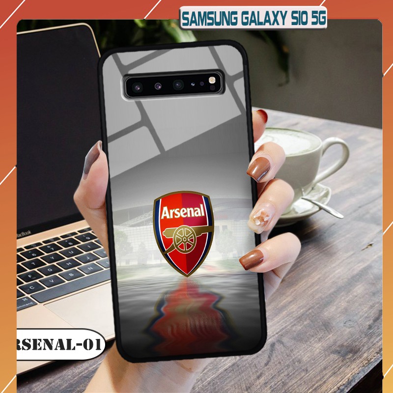 Ốp kính 3D Samsung Galaxy S10 5G - in biểu tượng đội bóng