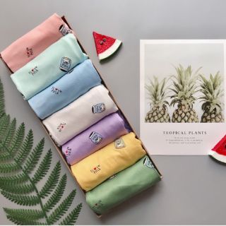 Bộ Peekaboo bò sữa thun lanh L1