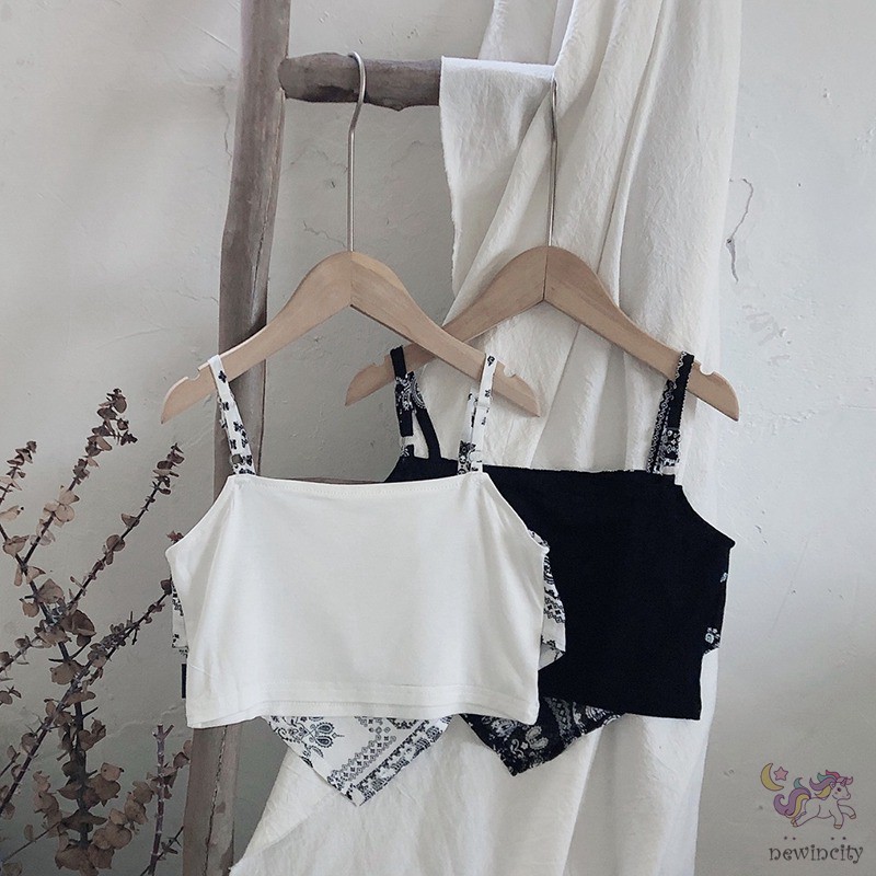 Áo Hai Dây Thời Trang Mùa Hè Hàn Quốc Cho Bé Gái