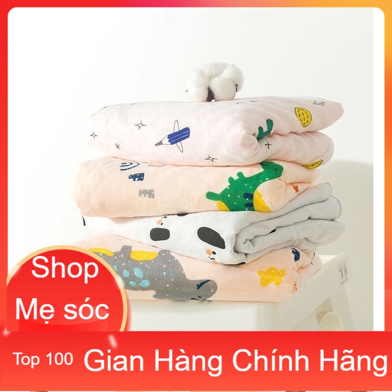 CHĂN LÔNG HẠT ĐẬU MUSLIN CHO BÉ