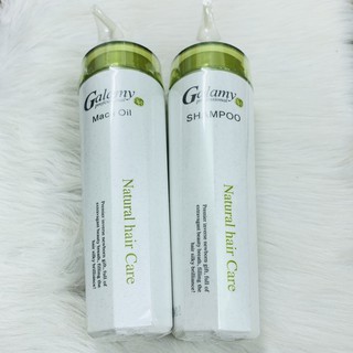 Cặp Dầu Gội Xả Galamy Suôn Mềm Mượt 1600ml