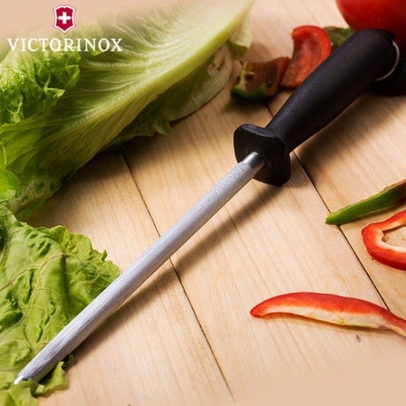 Thanh thép mài dao, liếc dao tròn Victorinox 20cm,27cm,30cm - Thép không gỉ cao cấp Victorinox - Thuỵ Sĩ