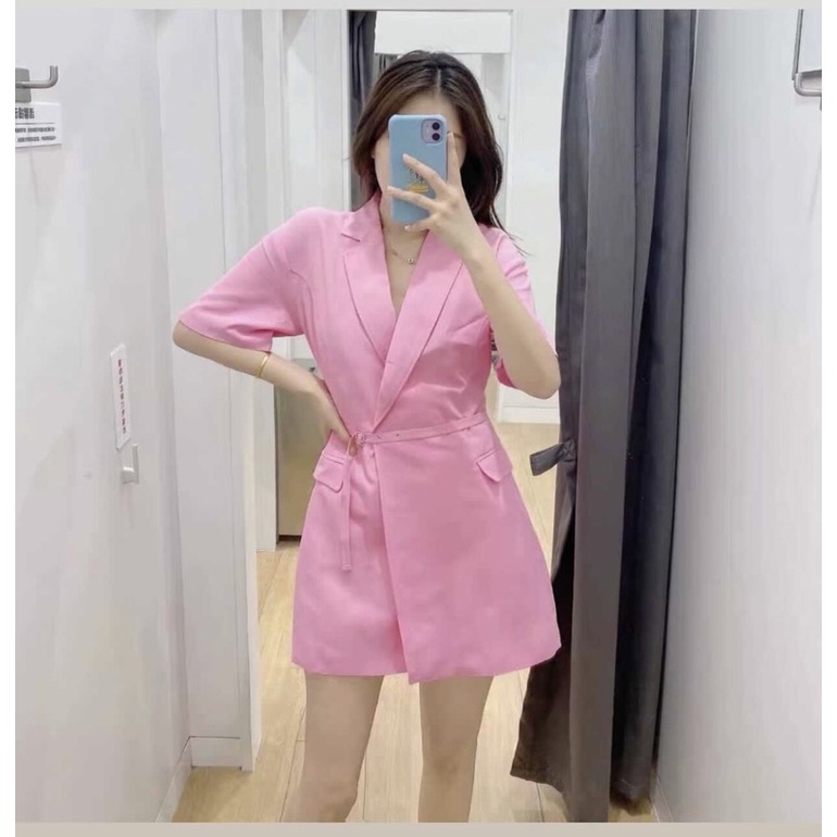 Váy hồng zara xuất