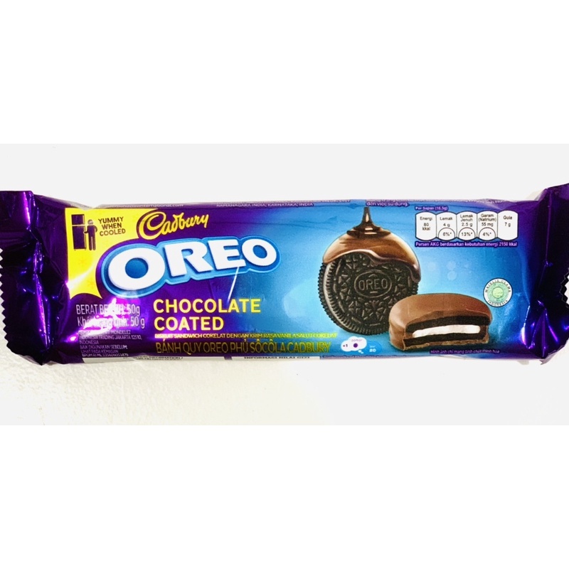 HỘP 10 THANH BÁNH OREO PHỦ SOCOLA CADBURY 500G