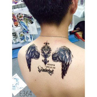 Xăm Dán Đôi Cánh E364