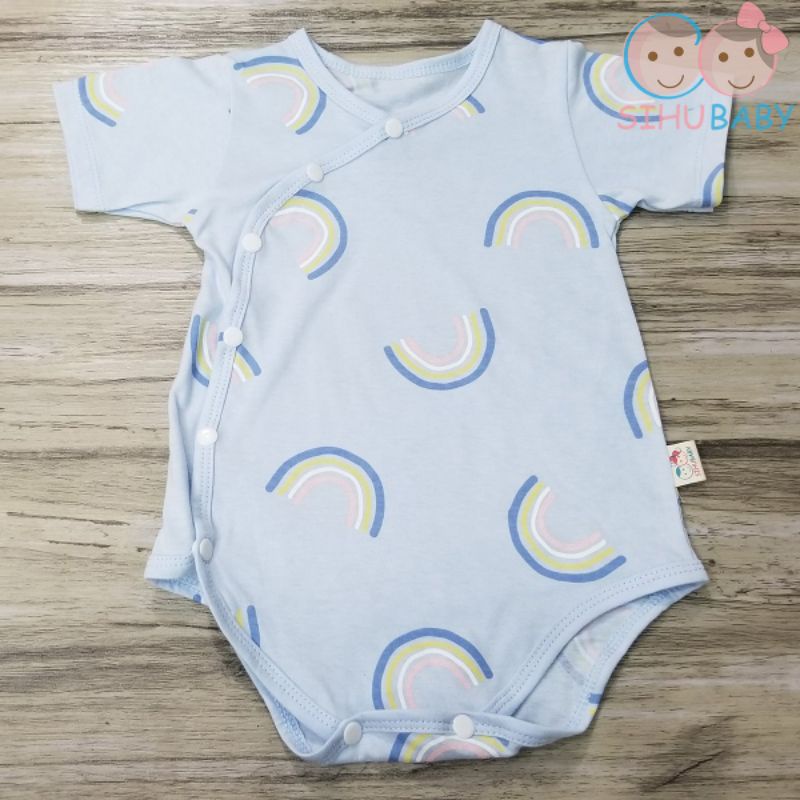 Body Cotton Cao Cấp Nút Gài Chéo Dành Cho Bé từ 4 - 8 Ký [Sihu Baby Shop]