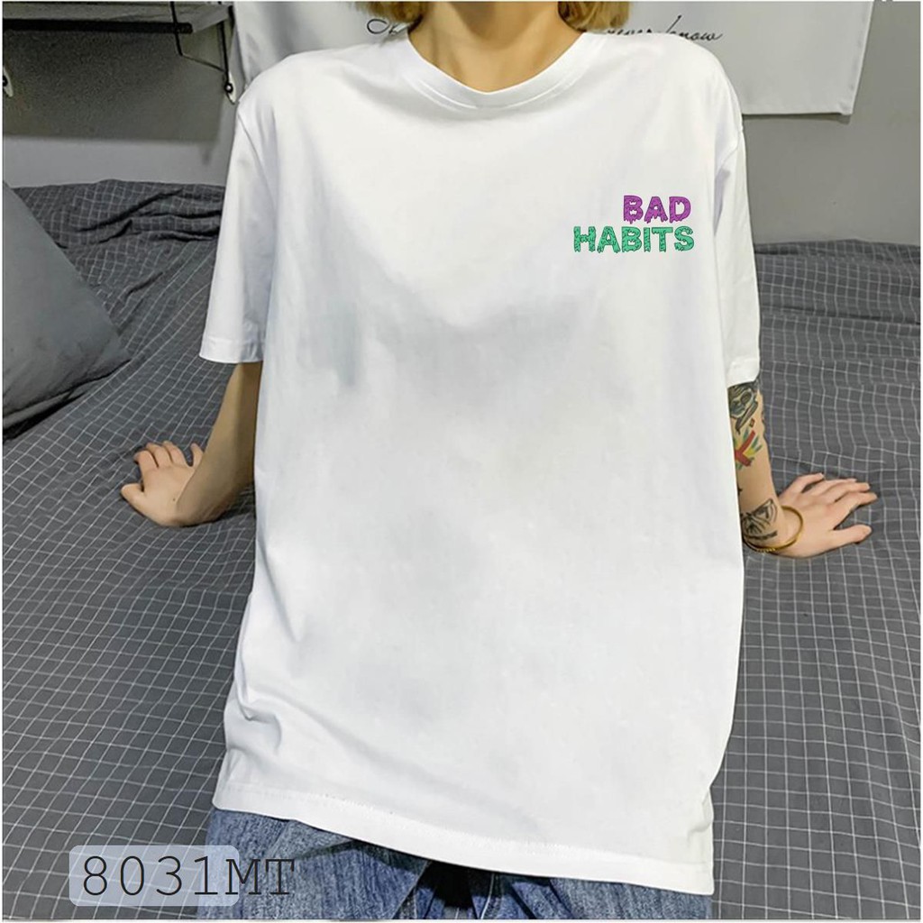 ÁO THUN UNISEX BAD RABIT PARAPISE TAY LỠ NAM VÀ NỮ IN HÌNH SIÊU HOT