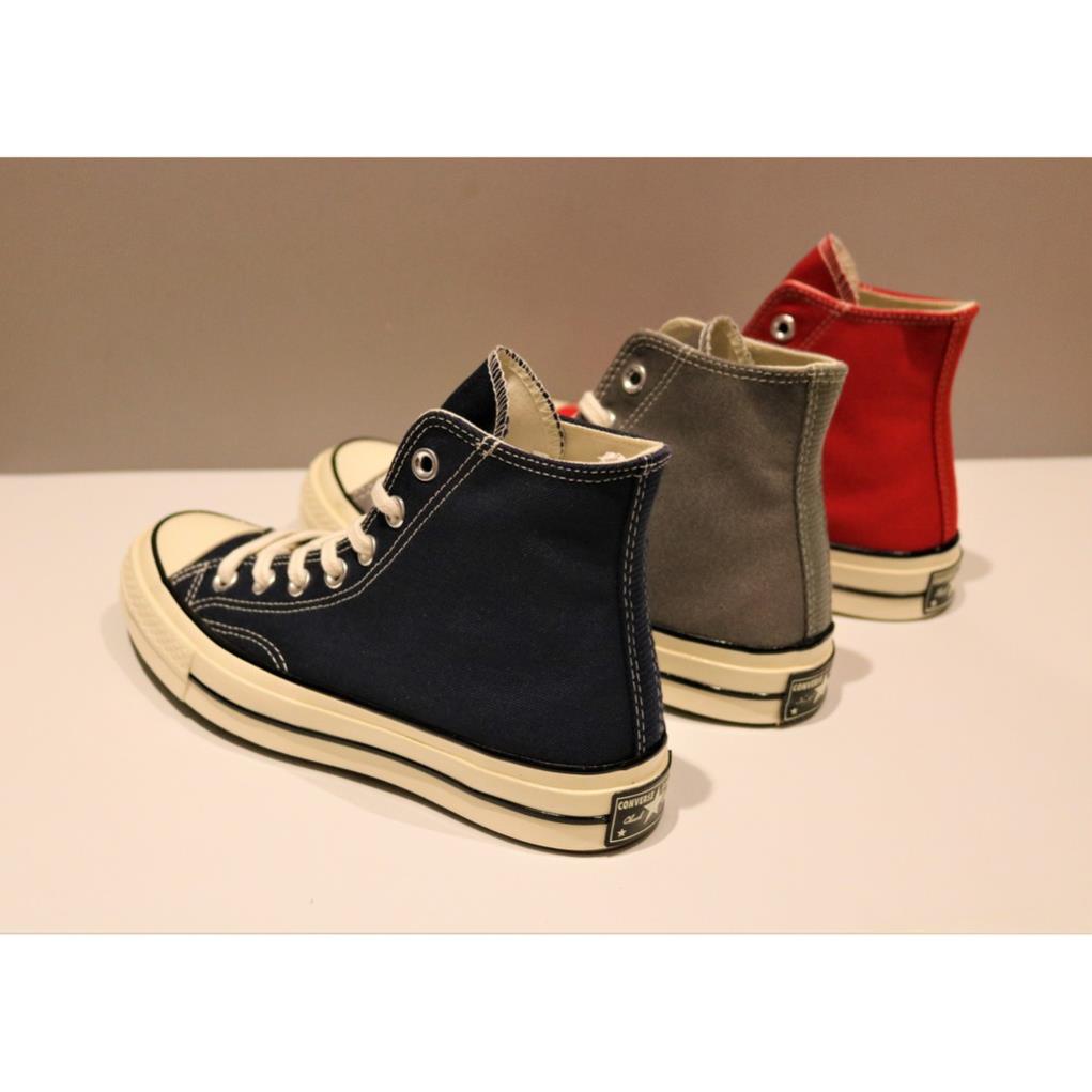 Giày Converse 1970s đỏ xám navy cổ cao chính hãng 🍂