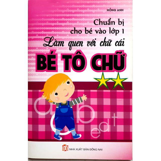 Sách - Bé tô chữ làm quen với chữ cái